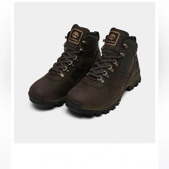 Timberland Men\'s Mt. Maddsen Waterproof Mid Hiking Boot Dark Brown Size 10 M/M? Men main image 3